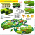 Racing Dinosaur Train Set™ | Fantasierijke Treinbaan Set voor ongekend speelplezier | Incl. Extra GRATIS Dino + treinauto t.w.v. €19.95